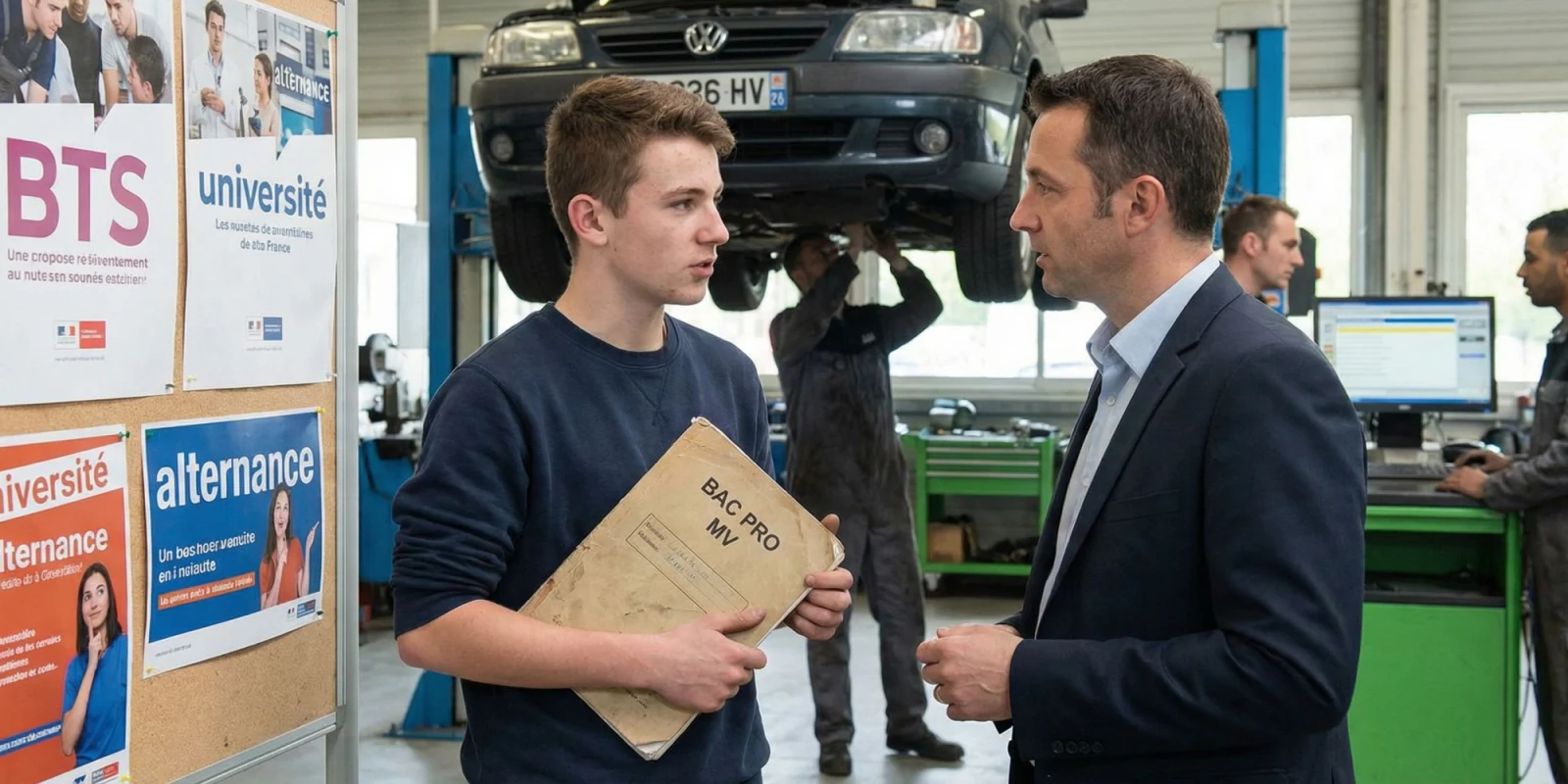 Après le Bac Pro Maintenance des Véhicules : Poursuivre en Alternance et Spécialisations