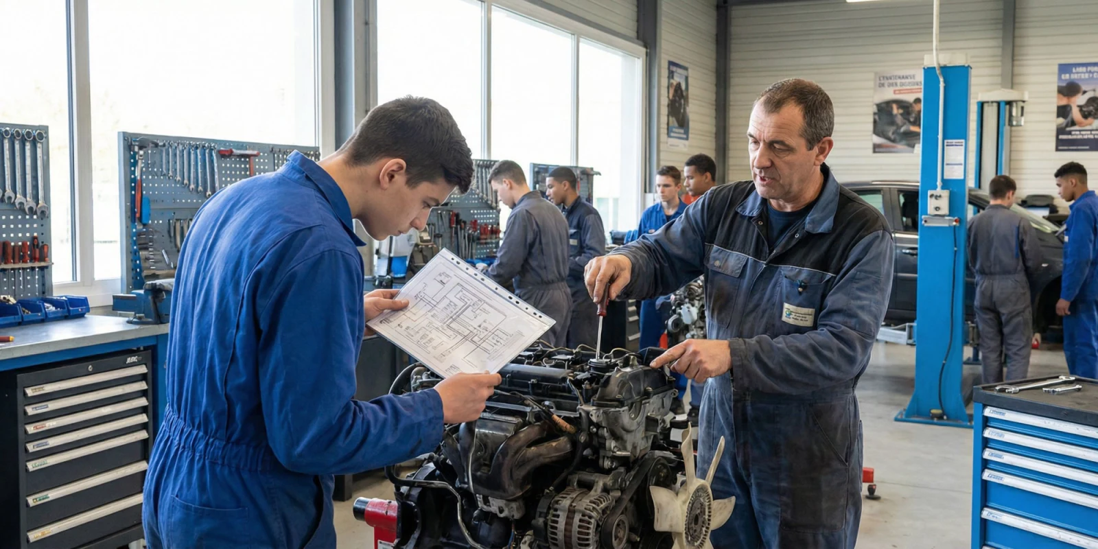 Maîtriser le Moteur en Bac Pro MV : Les Compétences Mécaniques Essentielles